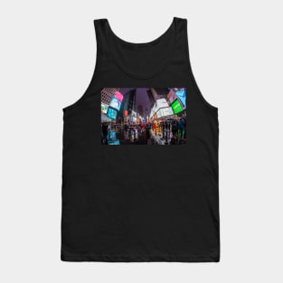 Rainy night in Times Square New York City Tank Top